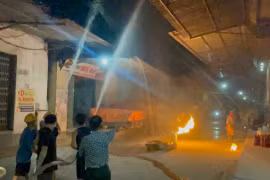 Sơ xuất dùng gas để xảy cháy trong tình huống giả định