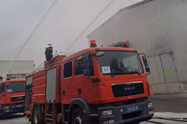 Xử lý cháy giả định tại Công ty TNHH khuôn đúc Tsukuba Việt Nam 