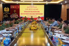 Công an Hà Nội tiếp nhận hệ thống bảo mật, xử lý văn bản phục vụ công tác đảm bảo ANTT