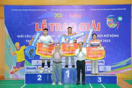 Bế mạc Giải Cầu lông HS-SV TP Hà Nội mở rộng tranh cúp báo Tuổi trẻ Thủ đô lần thứ X năm 2023