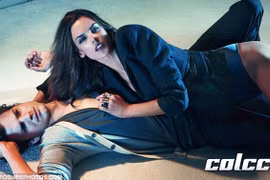 Chồng của Demi Moore “ngả ngớn” bên "thiên thần đồ lót"