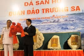33 tấm đá san hô quý giá từ quần đảo Trường Sa