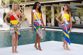 Bị phản đối, thí sinh Miss World quấn sarong thay vì bikini