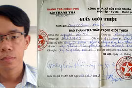Giả danh nhà báo để lừa đảo