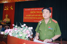 ĐBQH Hà Nội tiếp xúc cử tri đơn vị bầu cử số 5