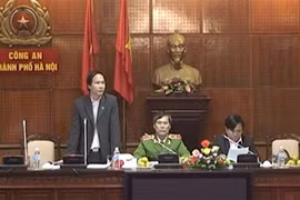 Ban pháp chế HĐND TP làm việc với CATP Hà Nội