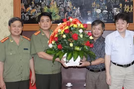“Cảm ơn các cơ quan báo chí đã luôn ủng hộ, hợp tác với Công an Hà Nội”