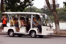 Xe điện chở người 4 bánh chưa đăng ký, đăng kiểm phải dừng hoạt động