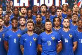 Bất ngờ danh sách tuyển Pháp dự EURO 2024