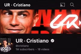 Ronaldo lập kỷ lục 'khủng' ngày ra mắt kênh Youtube
