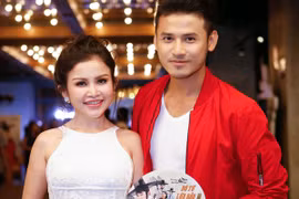 "Trốn" đoàn phim, Anh Tài dự sự kiện cùng Janny Thủy Trần