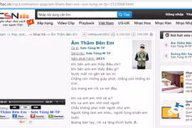 Trang nghe nhạc yeucahat.com và chiasenhac.com tiếp tục bị phản ánh vi phạm bản quyền