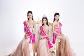  Ngắm nhan sắc kiêu kỳ của Top 3 Hoa hậu Việt Nam trong bộ ảnh dạ hội