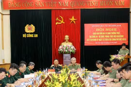 Giao ban Cơ quan Thường trực thực hiện Nghị định số 77/CP của Bộ Công an và Bộ Quốc phòng
