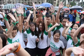 Những khoảnh khắc khó quên của Ngày hội Tuổi trẻ rèn luyện sức khoẻ xây dựng Thủ đô