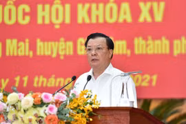 Bí thư Thành ủy Hà Nội Đinh Tiến Dũng nêu 8 cam kết nếu trúng cử đại biểu Quốc hội khóa XV