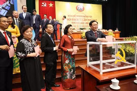 Chiều tối nay, Ban Chấp hành Đảng bộ TP Hà Nội khóa XVII họp phiên thứ nhất bầu các chức danh