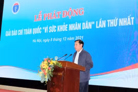 Phát động giải báo chí toàn quốc “Vì sức khỏe nhân dân” lần thứ nhất