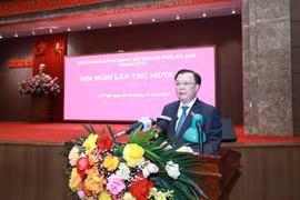 Bí thư Thành ủy Đinh Tiến Dũng: Hà Nội kiên định với định hướng phát triển 2 thành phố trực thuộc