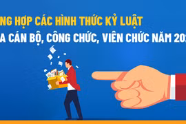 Chính phủ sửa đổi một số quy định về xử lý kỷ luật cán bộ, công chức, viên chức
