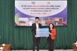 Med Group trao 1,5 tỷ đồng tới Hội Chữ Thập đỏ Việt Nam ủng hộ đồng bào miền Trung