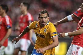 Tevez ghi bàn sau 5 năm "tịt ngòi", Juve vẫn thua