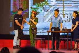Thống nhất nội dung Hội thi Nữ Cảnh sát khu vực tài năng Công an Thủ đô lần thứ nhất 