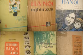 Sách cũ quý hiếm về Hà Nội 