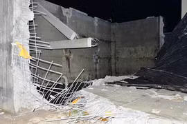 1.200m3 nước trong bồn tràn ra ngoài, nhiều người tháo chạy thoát thân