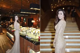 MC Kim Trang khoe đường cong quyến rũ với thiết kế của Nhật Phượng