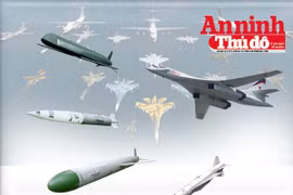 [Infographic] Kho tên lửa "khủng" của bộ ba máy bay ném bom chiến lược Nga tại Syria