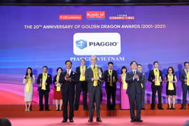 Piaggio Việt Nam được vinh danh Top 50 Doanh nghiệp FDI tại Giải thưởng Rồng Vàng lần thứ 20
