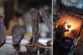 Ngọt bùi thịt trâu gác bếp 