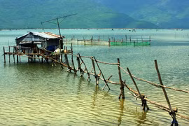 Chiều trên phá Tam Giang 