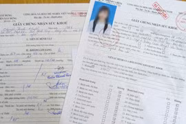 Tràn lan giấy chứng nhận sức khỏe “rởm” 