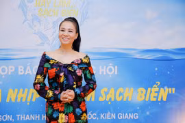 Thu Minh làm đại sứ chương trình "Hãy làm sạch biển" 