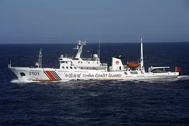 Tàu Trung Quốc trang bị pháo xuất hiện gần Senkaku/Điếu Ngư