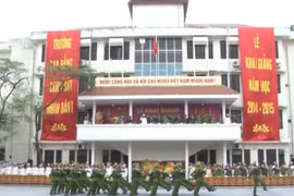Trường Cao đẳng CSND I khai giảng năm học mới
