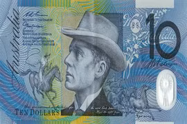 Australia công bố đồng 10 dollar mới