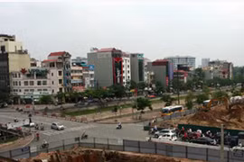 Phân luồng giao thông qua nút Bưởi