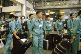 Tháng 11-2015: 9.837 lao động đi làm việc ở nước ngoài 