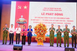 Xây dựng hình ảnh đẹp về người chiến sỹ Công an phường Thanh Xuân vì nhân dân phục vụ