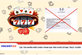Nở rộ quảng cáo cờ bạc trực tuyến, cơ quan chức năng khuyến cáo người dân