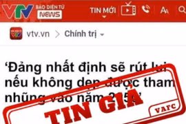 Báo điện tử VTV News bị sử dụng hình ảnh, đăng tin giả để xuyên tạc