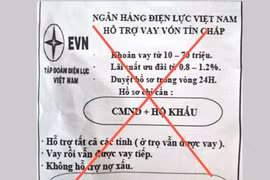 EVN khẳng định không cho vay tín chấp