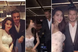 Beckham khen Hồ Ngọc Hà xinh đẹp