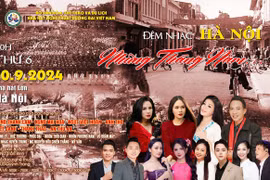 Đêm nhạc "Hà Nội - Những tháng năm..." trích doanh thu bán vé ủng hộ đồng bào bị bão lũ