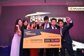 Sinh viên Việt Nam giành giải nhất cuộc thi “Maybank Go Ahead Challenge 2013”