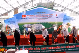 Khởi công xây dựng trạm xử lý nước thải hồ Bảy Mẫu