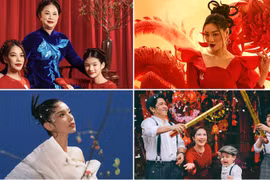 Sao Việt tung loạt ảnh đẹp lung linh chào đón Tết Nhâm Dần 2022
